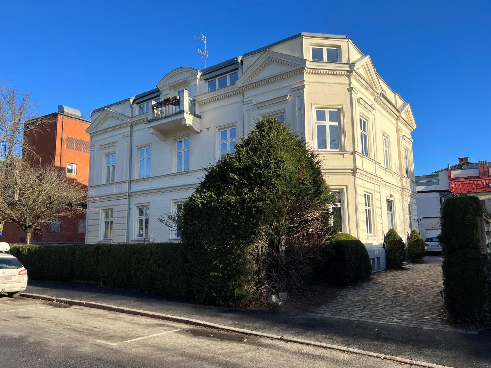 The Embassy Apartment Lund Bagian luar foto