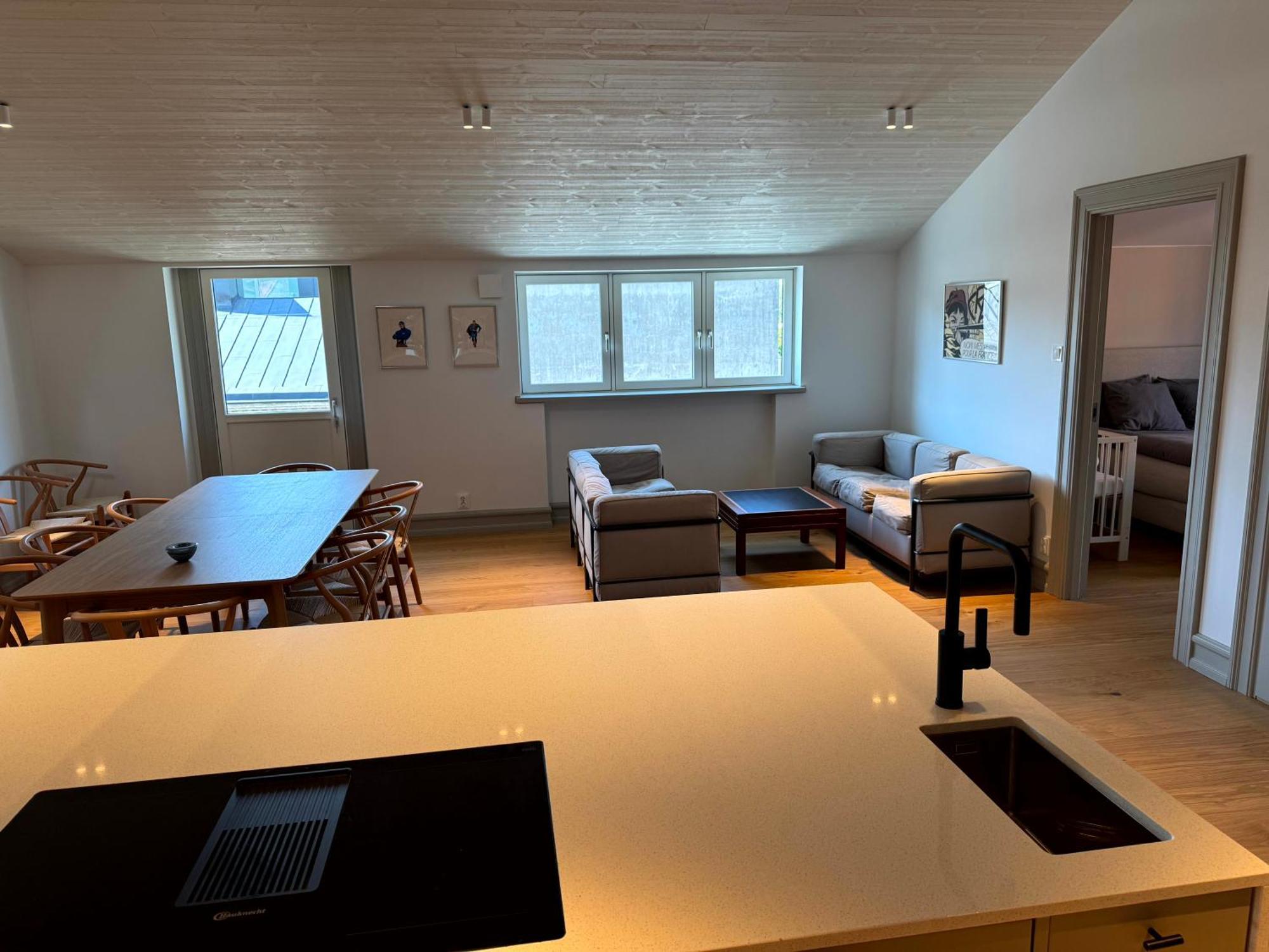 The Embassy Apartment Lund Bagian luar foto